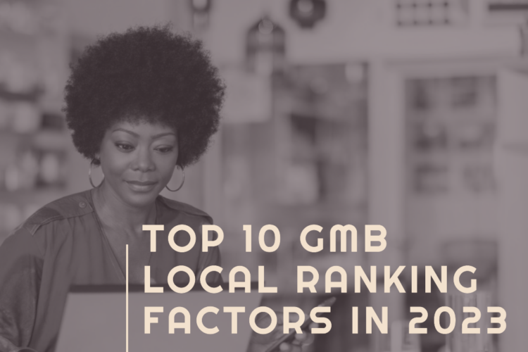 local ranking GMB